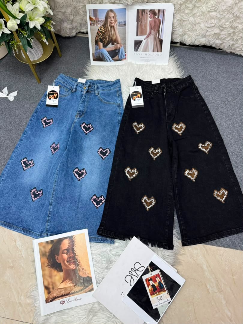 3/4en jean